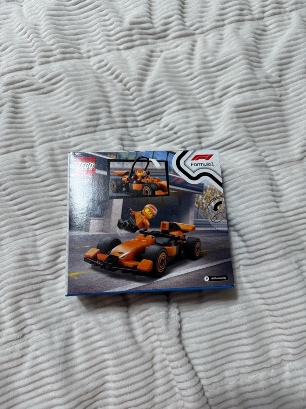 Lego Orange & Black Formula 1 Race Car Set